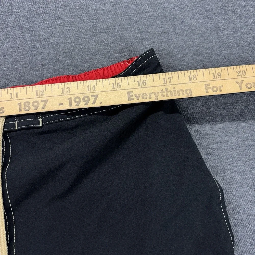 Polo Ralph Lauren Mens Kailua Board Shorts Swim Trunks Black Cargo Lined Size XL